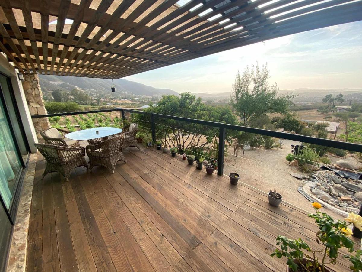 Chalet Nativo - Fabulous Terrace & Vineyard Valle de Guadalupe Luaran gambar