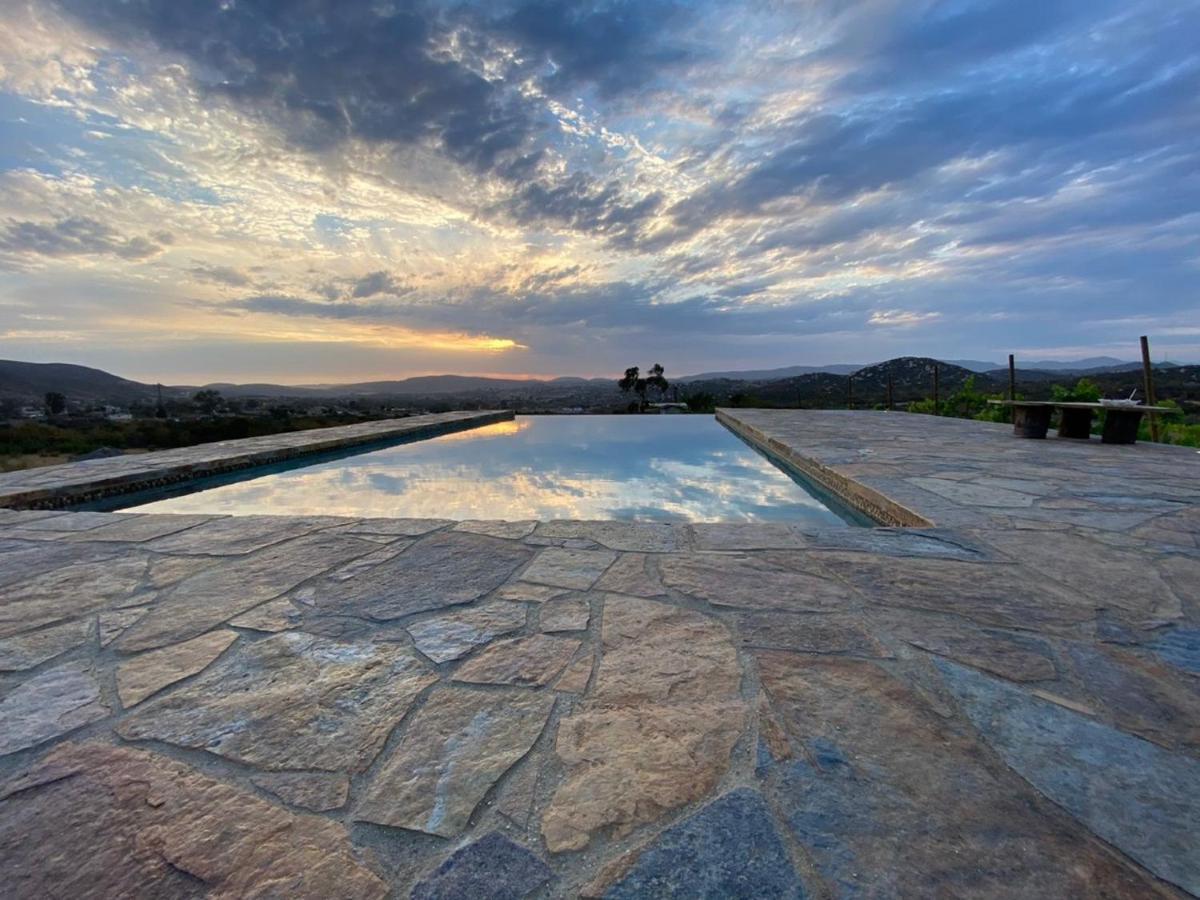 Chalet Nativo - Fabulous Terrace & Vineyard Valle de Guadalupe Luaran gambar