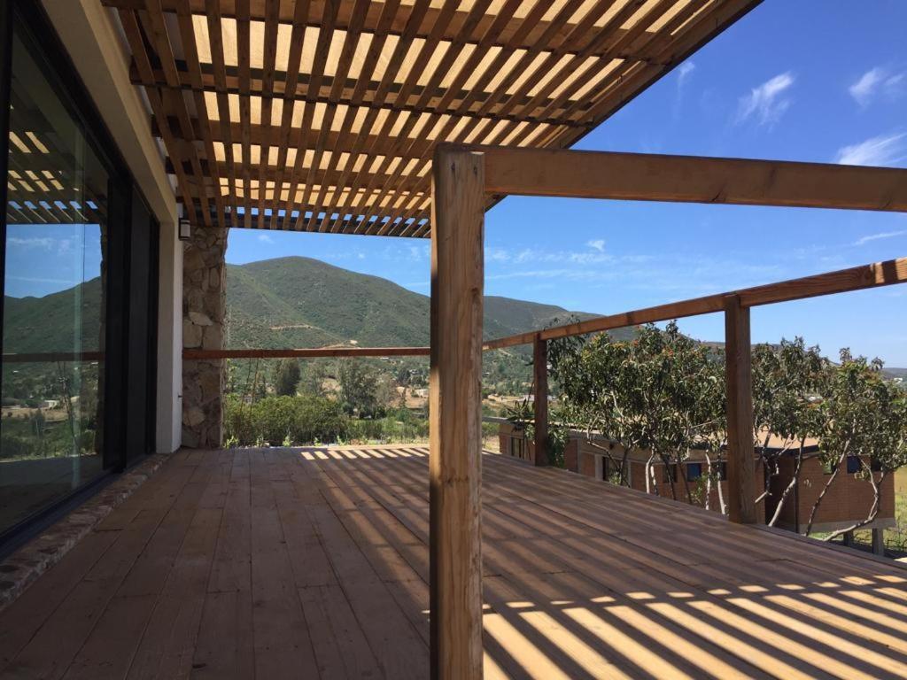 Chalet Nativo - Fabulous Terrace & Vineyard Valle de Guadalupe Luaran gambar