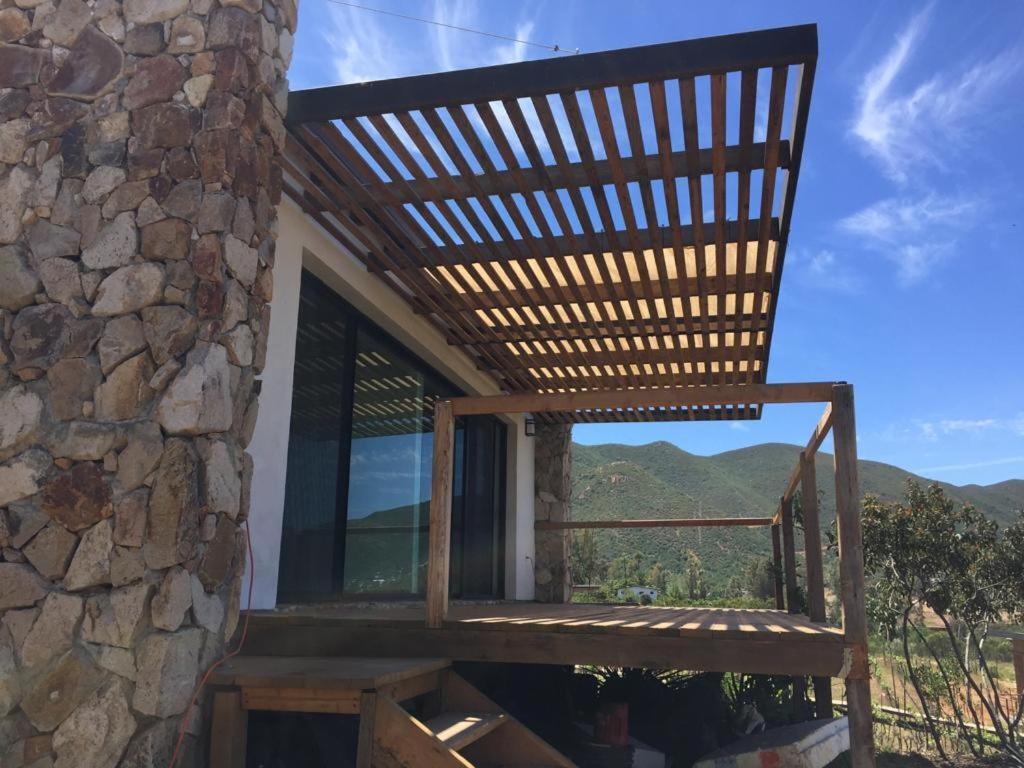 Chalet Nativo - Fabulous Terrace & Vineyard Valle de Guadalupe Luaran gambar